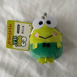 Keroppi Green Frog Coin Purse